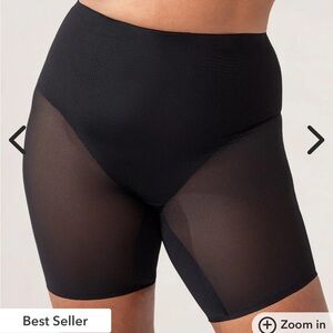 Shapermint Black High-Waist Shaping Bike Shorts